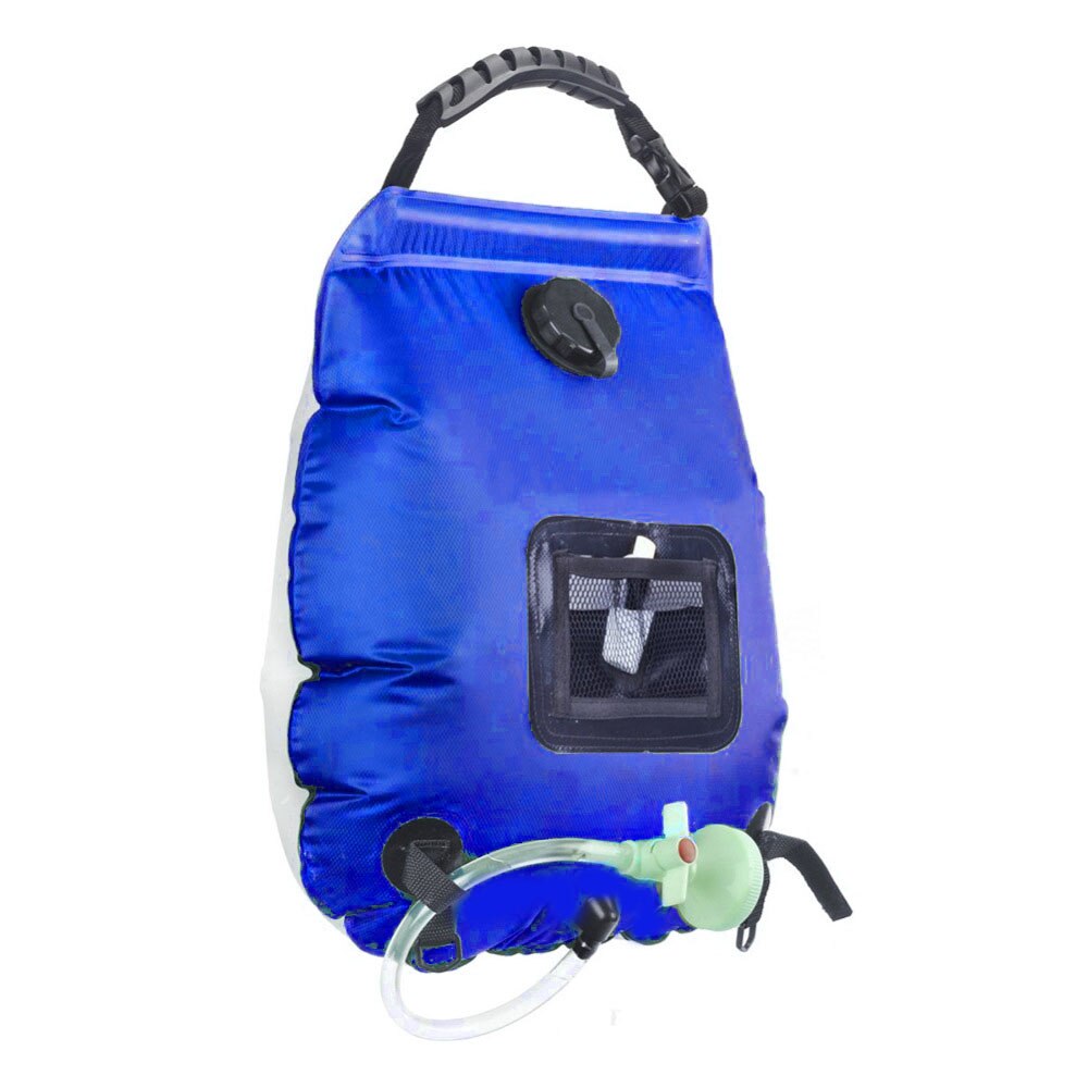 Douche Bag Voor Camping 5 Gallon/20L Solar Draagbare Tas Met Schakelaar Slang En Douchekop Voor Outdoor Wandelen picknick Zwemmen