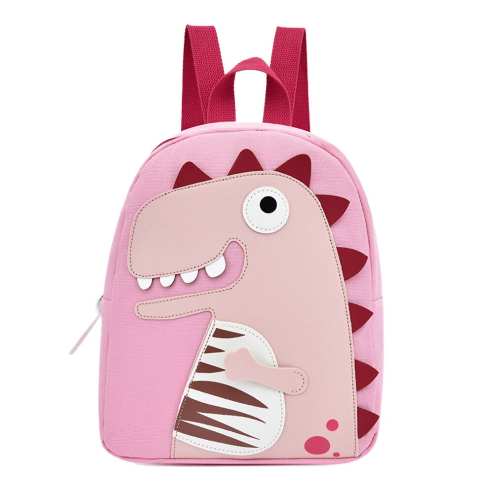 Mochila de dinosaurio de dibujos animados para niños y niñas, morral escolar: 3