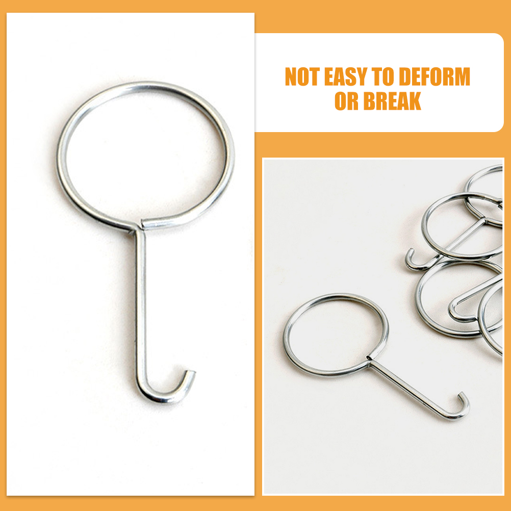 10 Pcs Stainless Steel Drain Hooks Shower Drain Removal Tool Drain Grate Puller Bathroom Sink Bathtub Accessories Drains Lifting