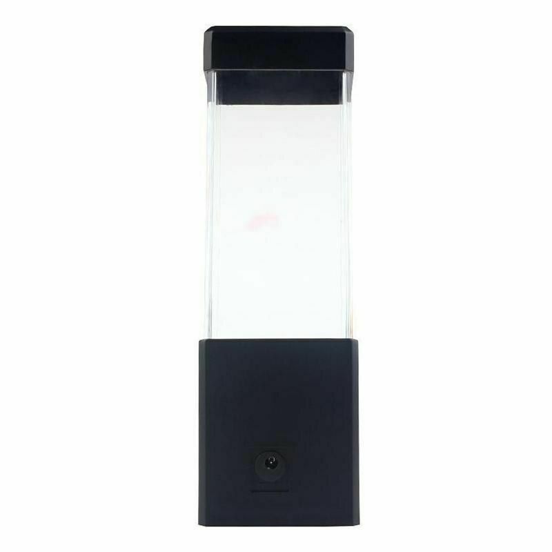 Maneter tank nattlampa akvarium stil led lampa sensorisk autism led skrivbord lampa maneter akvarium lampa ljus 7 färgförändring