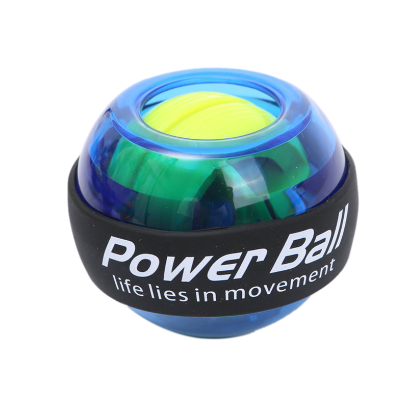 30lbs fuerza bola para la muñeca giroscopio que gira la muñeca Rotor agarre manual de gimnasio ejercitador Gyro pelota para hacer ejercicio músculo Relax: Azul