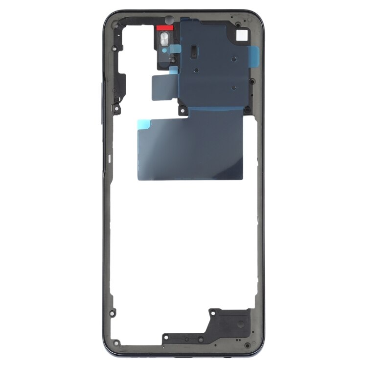 Original Middle Frame For Xiaomi Redmi Note 10 With Volume Button Front Housing Middle Bezel Chassis Shell Parts