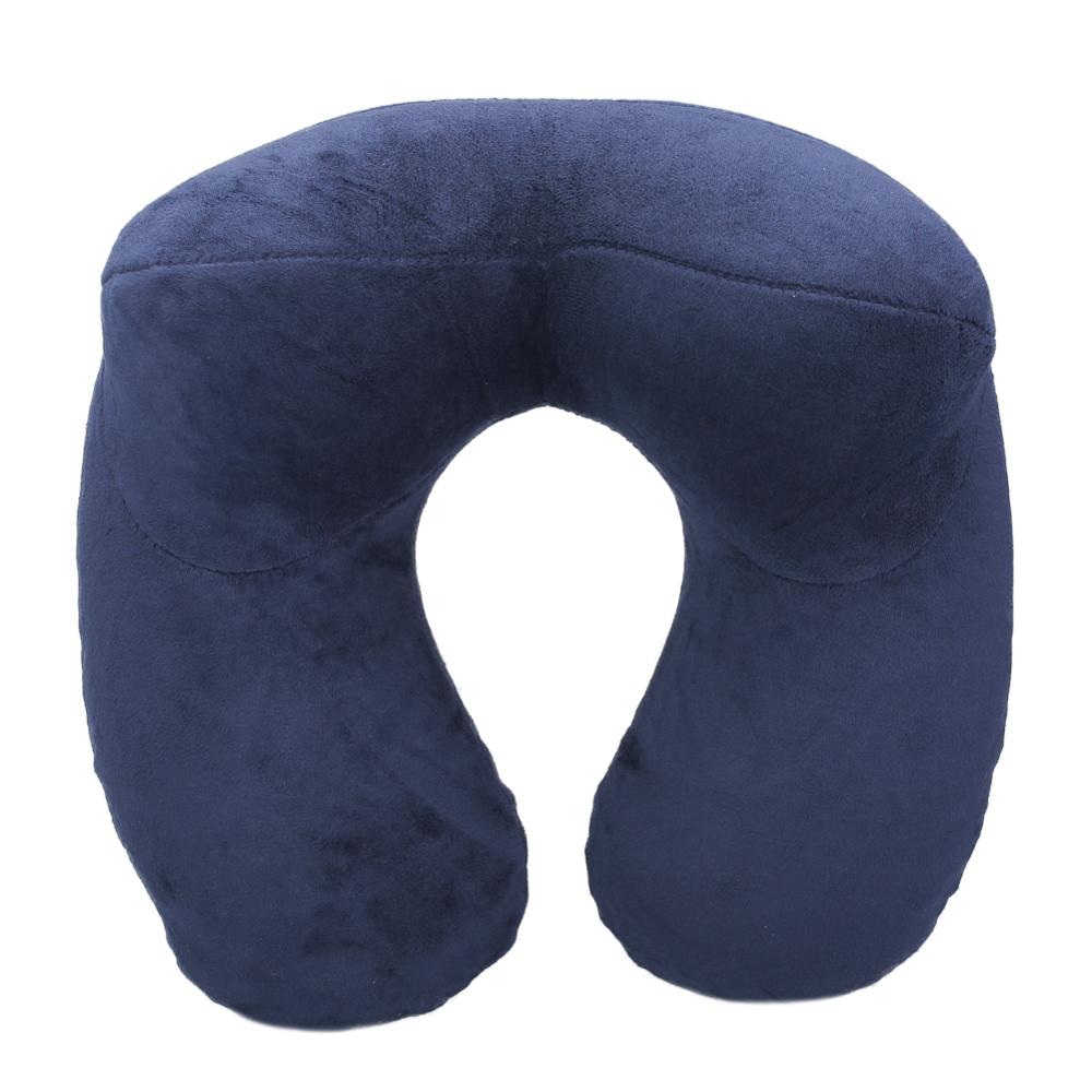 Memory Foam Reiskussen Hals Ondersteuning Kussen Voor Trein Vliegtuig Auto Bus Camping Slapen Rest U Vormige Kussen Handgemaakte: Inflated B