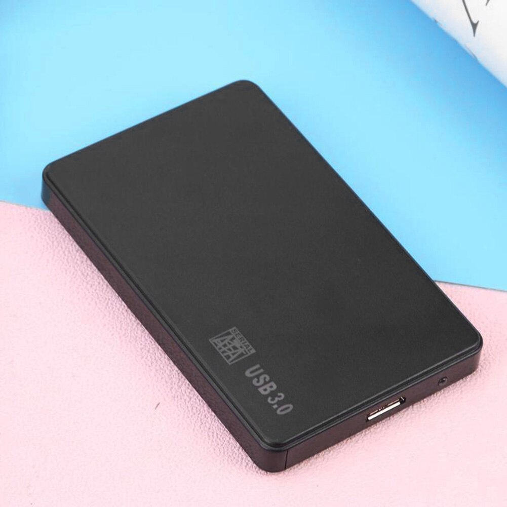 2,5 zoll SATA SSD HDD Adapter Kunststoff USB 2.0/3,0 Gehäuse Externe Mobile Box HDD Fall mit USB Kabel beutel Neue