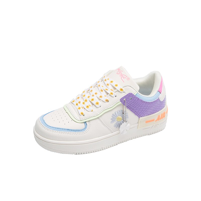 Neue stil frauen schuhe bord schuhe dicken boden casual schuhe sport schuhe frauen schuhe: LILA / 39