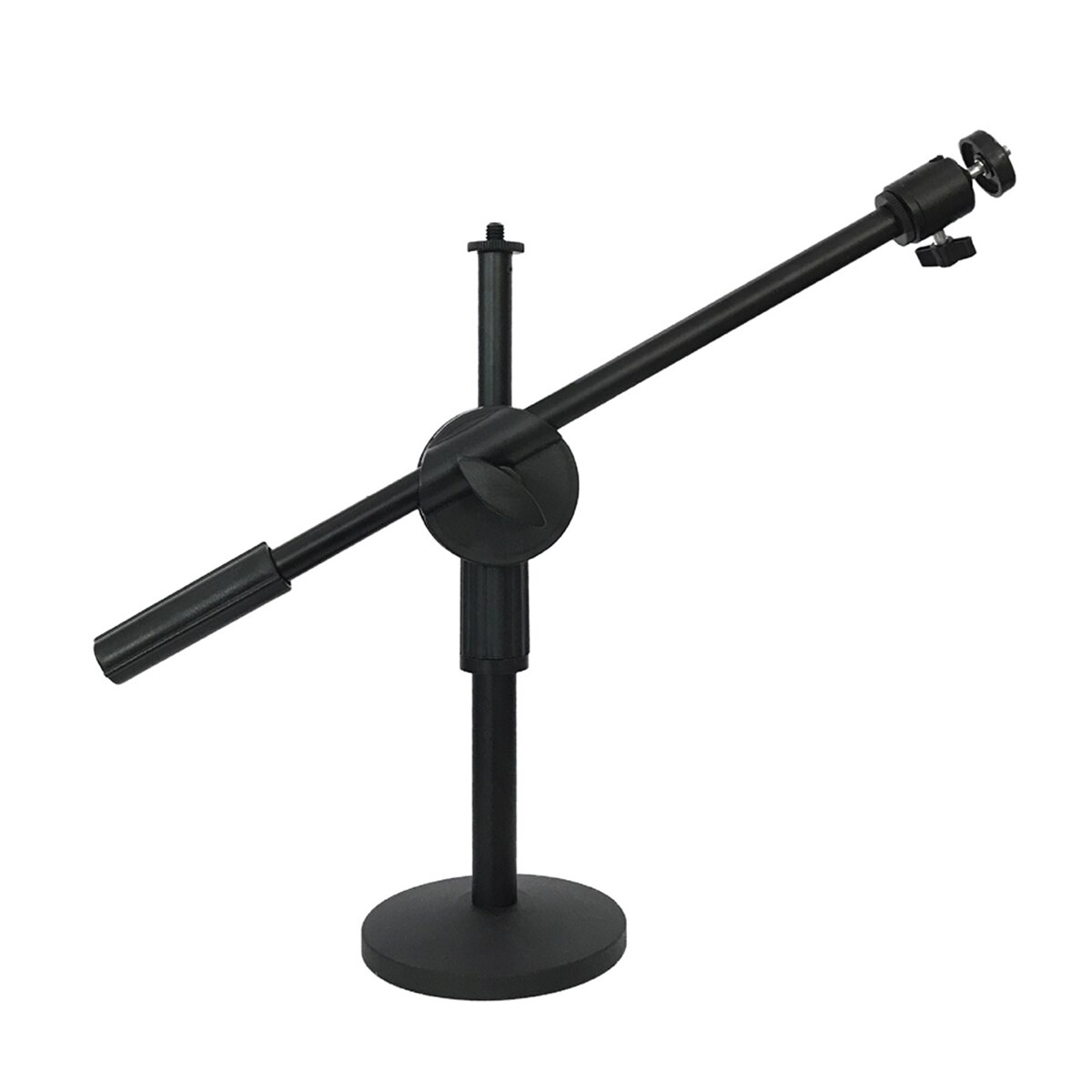 Adjustable Desktop Phone Bracket Stand+ Boom Arm for Desktop Photo/Video Overhead Multi-Angle Support Frame