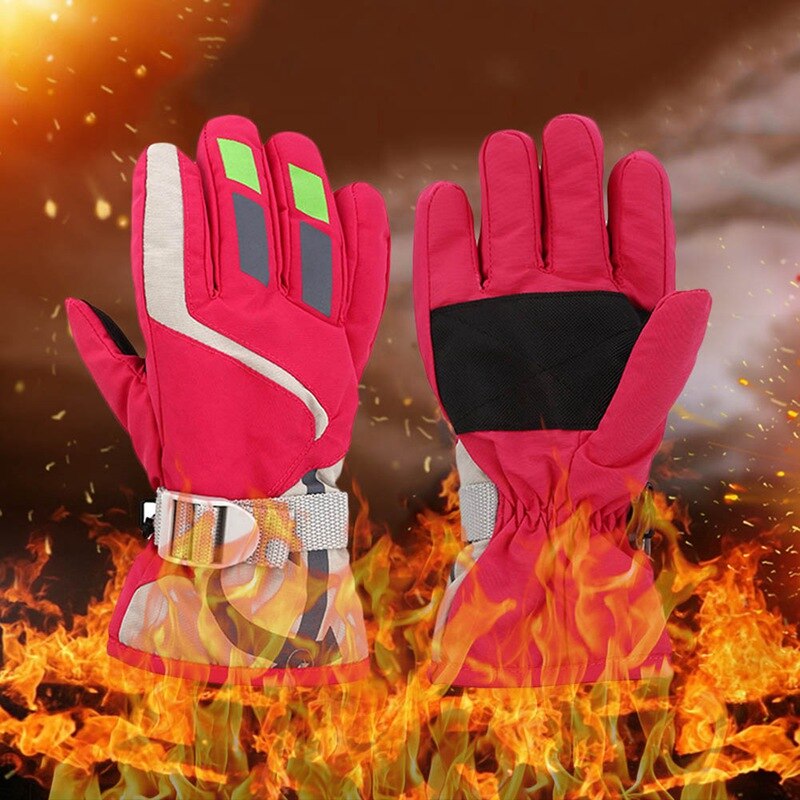 freundlicher freundlicher Winter Frühling Handschuhe warm Halten Wasserdichte Winddicht Sport Handschuh Studenten Volle Finger Schnee Fäustlinge Skifahren Guantes