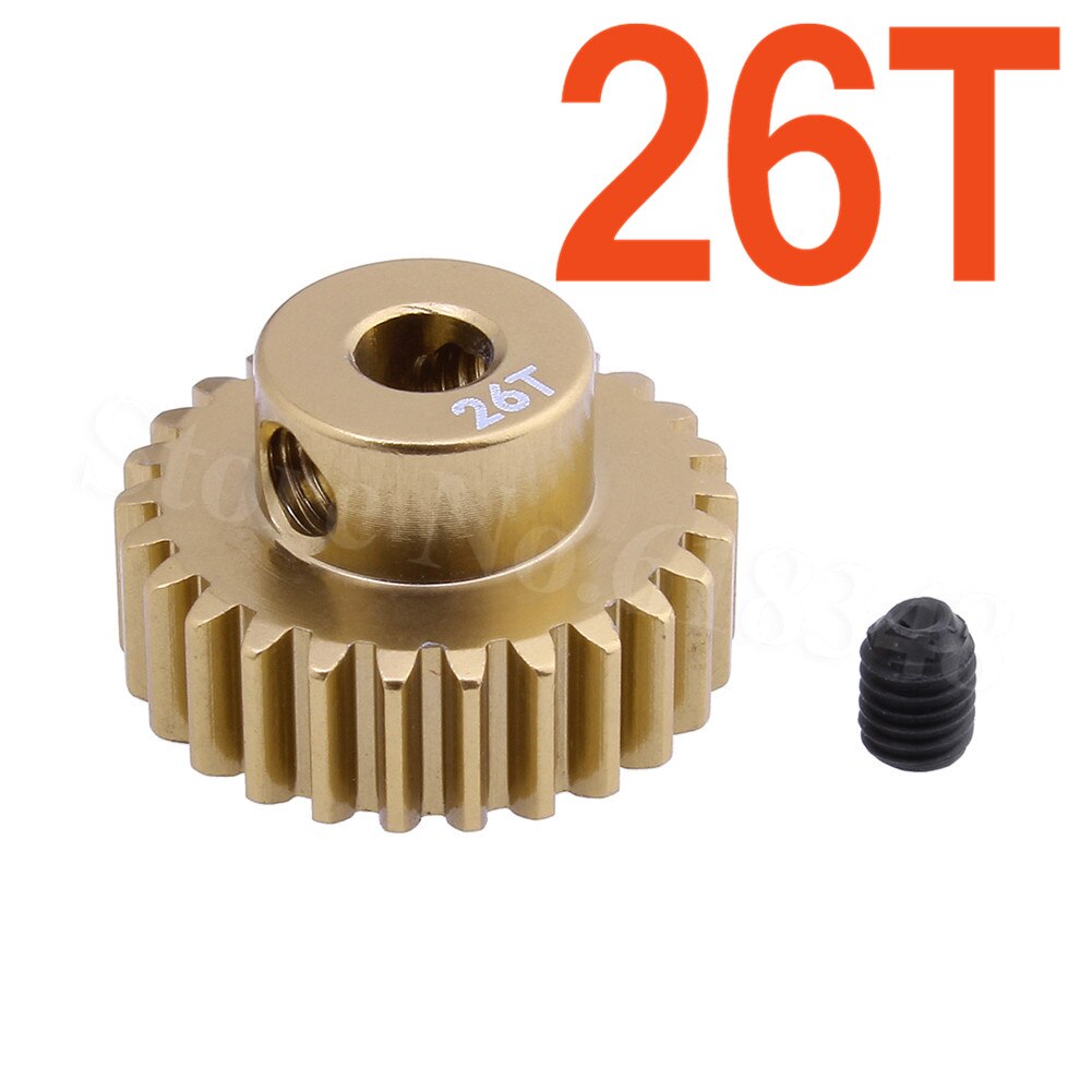 Metal 48P Spur Gear 92T 85T 80T Motor Pinion Gears 19T 20T 21T 22T 23T 24T 25T 26T For Sakura D3 XI Zero S 1:10 RC Drift Car
