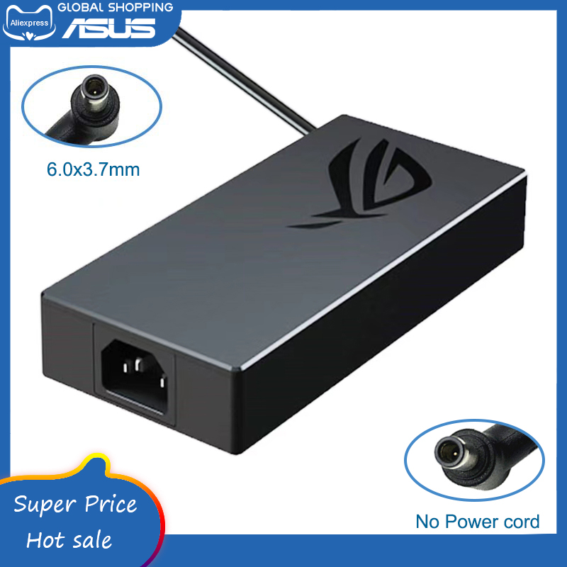 ADP-200JB D 20V 10A 6.0x3.7mm AC Adapter Laptop Charger For Asus ROG Zephyrus GA503QS GA503QR GA503QM / Strix G15 G513QC G513QE