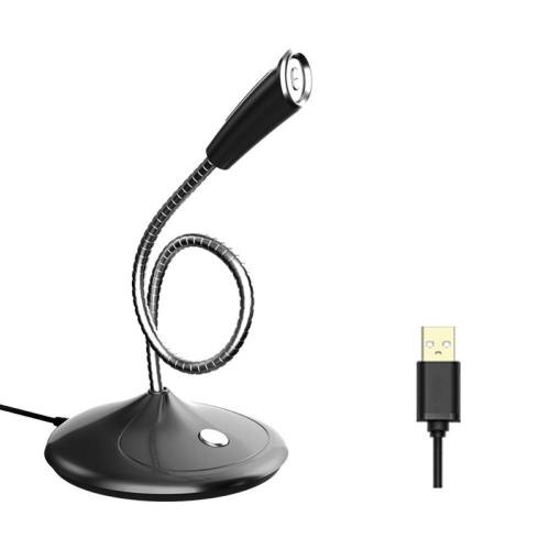 3.5mm/USB Adjustable Desktop Microphone Studio Recording Mic for PC Computer USB Microphone микрофон: Black USB Plug
