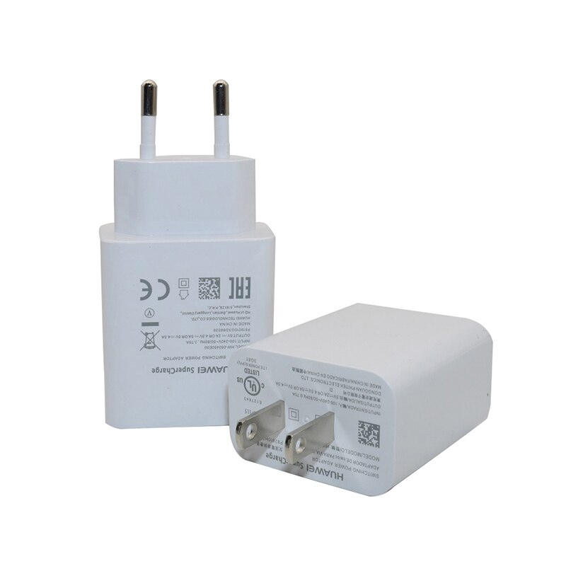 Huawei Snelle Oplader Voor Mate 9 10 Pro P10 Plus Supercharge Quick Travel Wall Adapter 4.5V 5A/5V4.5A Type-C 3.0 Usb Kabel 1M 1.5M
