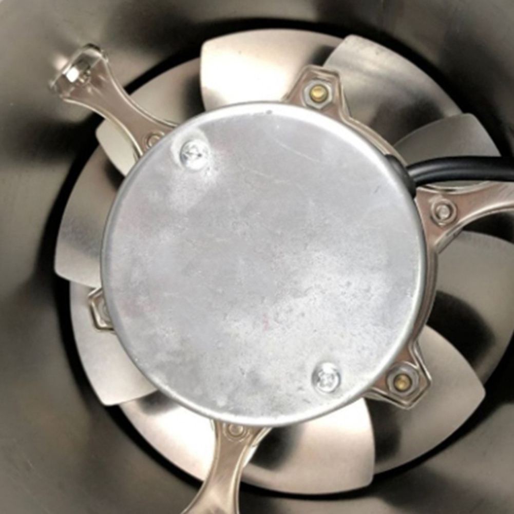 6 Inch Pijp Rvs Ventilator Raam Duct Ventilatie Blower Wc Keuken Ventilator Booster Extractor