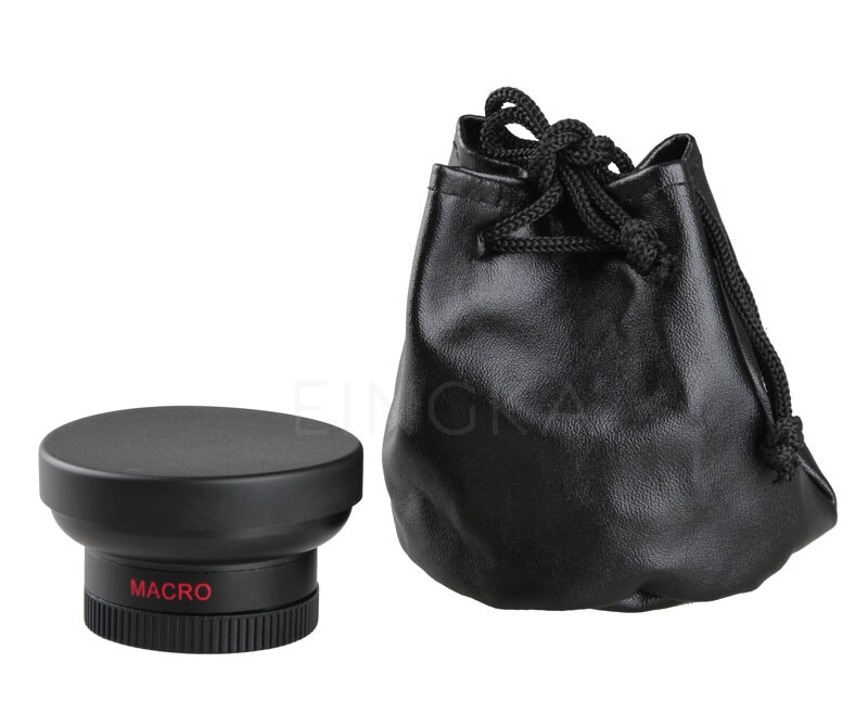 0.45X Super Groothoek Lens + 12.5X Macro Camera Lens 37mm Draad Mount