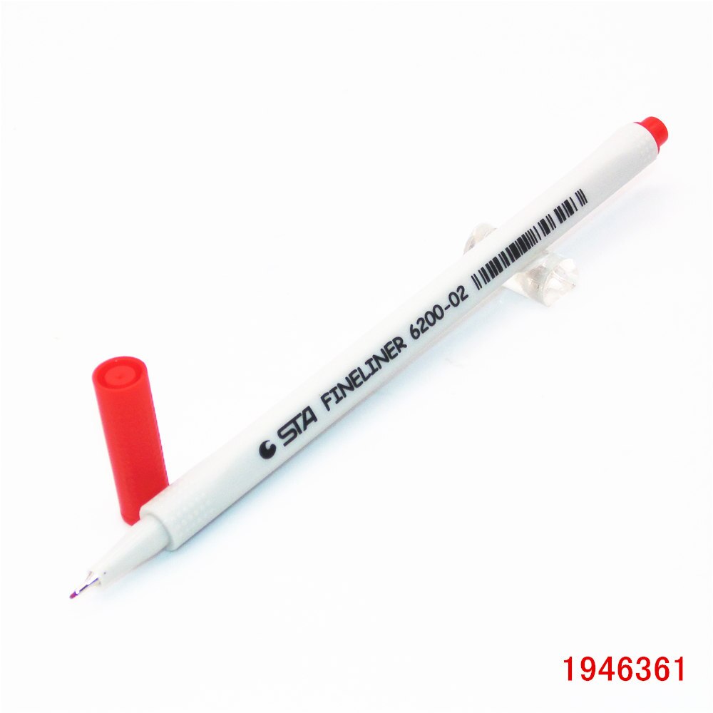 0.4mm 18 farger fine liner penner superfine tusj penn kunst tegnepenn for barn graffiti krok fiber penn