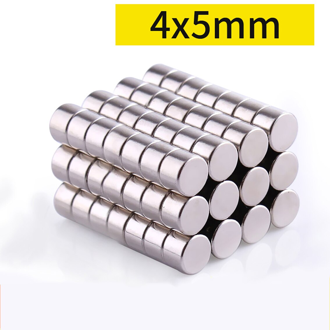 20Pcs Small Round Neodymium Magnet Dia. 4mm Strong Circular Disc Magnet Powerful Magnetic Magnet Thickness 1mm 1.5mm-6mm