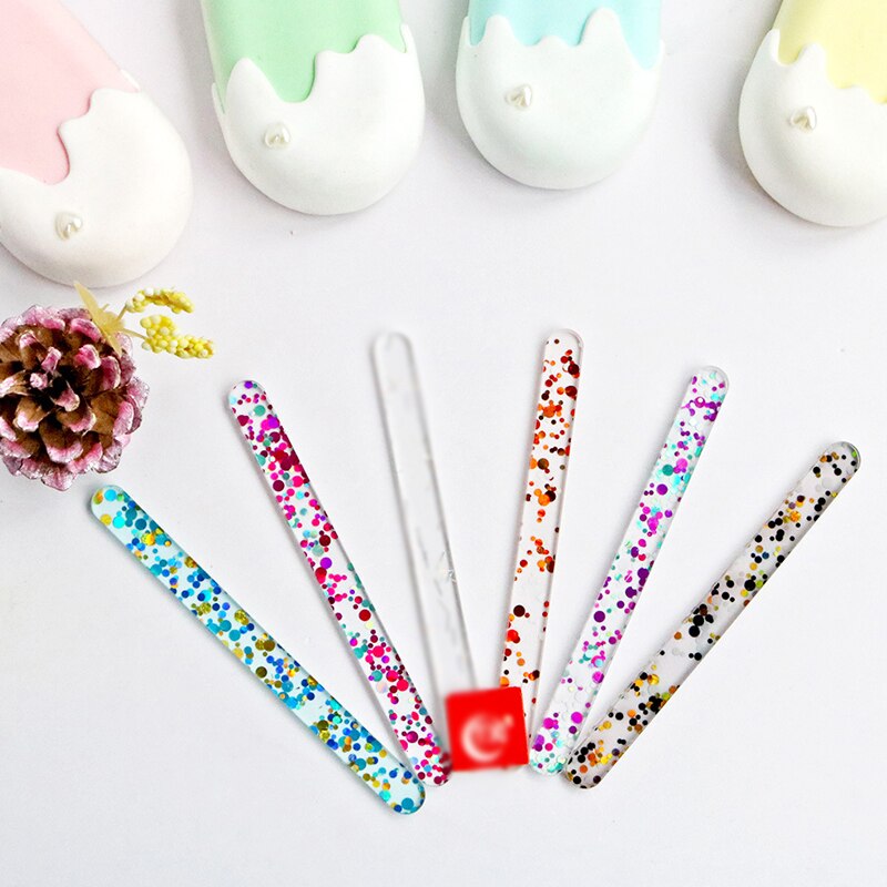 Useful Acrylic Ice Cream Sticks Popsicle Stick Kids Crafts DIY Handmade Making Crafts Baby Shower Kids
