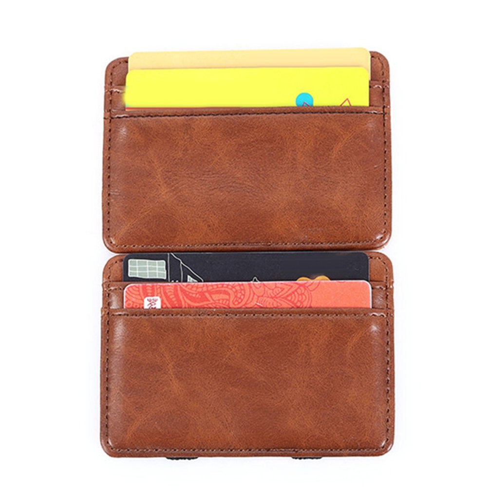 Men's Wallet Matte Leather Stitching Zipper Coin Purse Card Pack Classic European And American