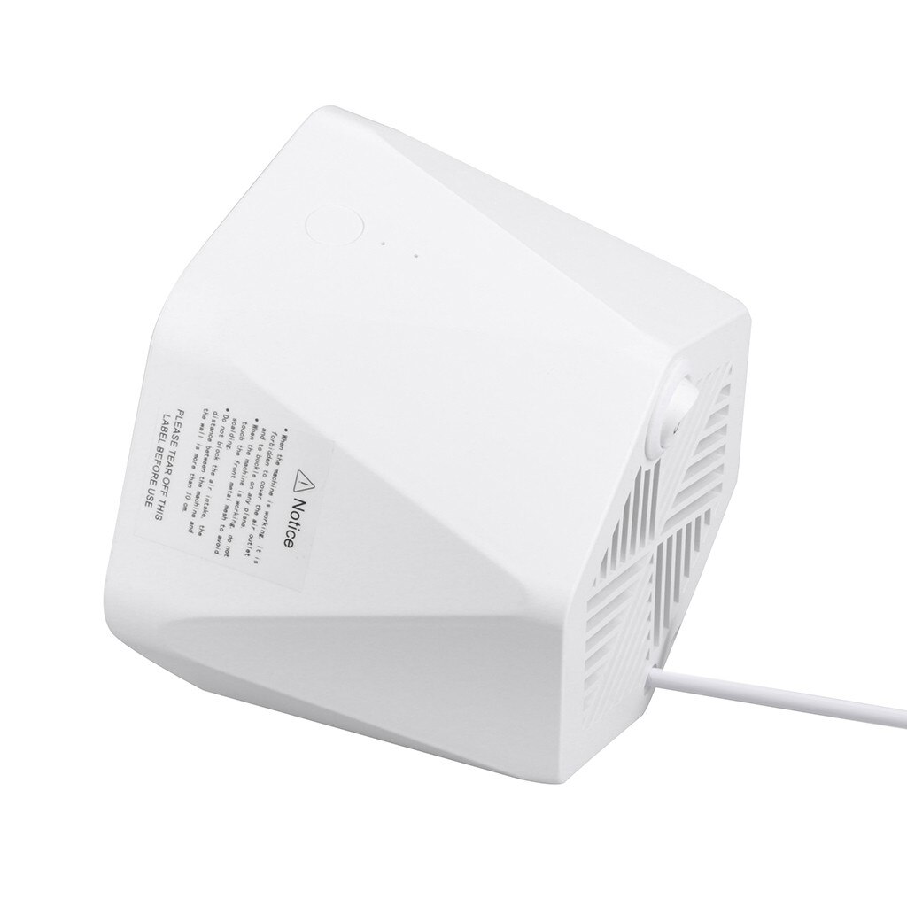 Mini Home Heating Electric Heater Home Heater Fan 600W/1000W Two Gears Adjustable Handy Air Fan Heater for Winter US Plug