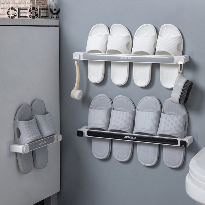 Gesew Wandmontage Opbergrek Handdoekenrek Voor De Keuken Voor Gemak Badkamer Organizer Voor Keuken Badkamer Accessoires