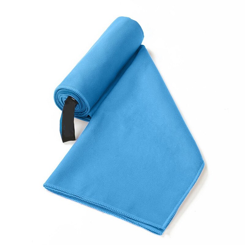 Superfine Fiber Quick Drying Beach Towel Double Face Velvet Cooling Non-fading No Pilling Bath Mat Super Soft Blanket Breathable