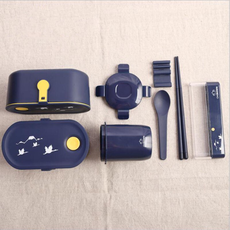 ONEUP Japanese Style Lunch Box Eco-friendly Bento Box Leakproof Food Container Microwavable Thermo Container For Food