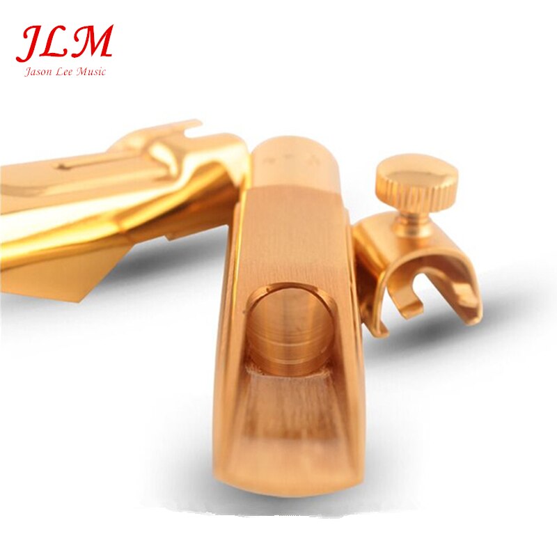 High-end Gold-plated 24K Metal saxophone mouthpiece For alto / tenor / Soprano sax 5--9 number mouthpiece