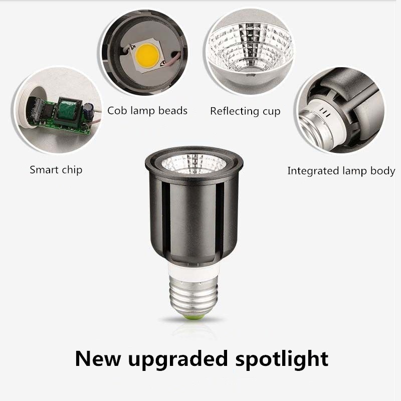 Ultra Heldere LED COB Spotlight 9W 12W 15W 20W 25W E26 E27 MR16 GU10 Gloeilamp 12V AC 220V 110V Spot light Lamp Warm Koel Wit
