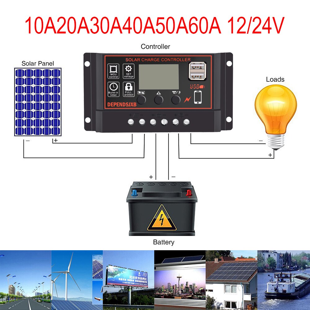 Photovoltaic Solar Controller For DEPENDSJXB Anti-thunder Protection ...