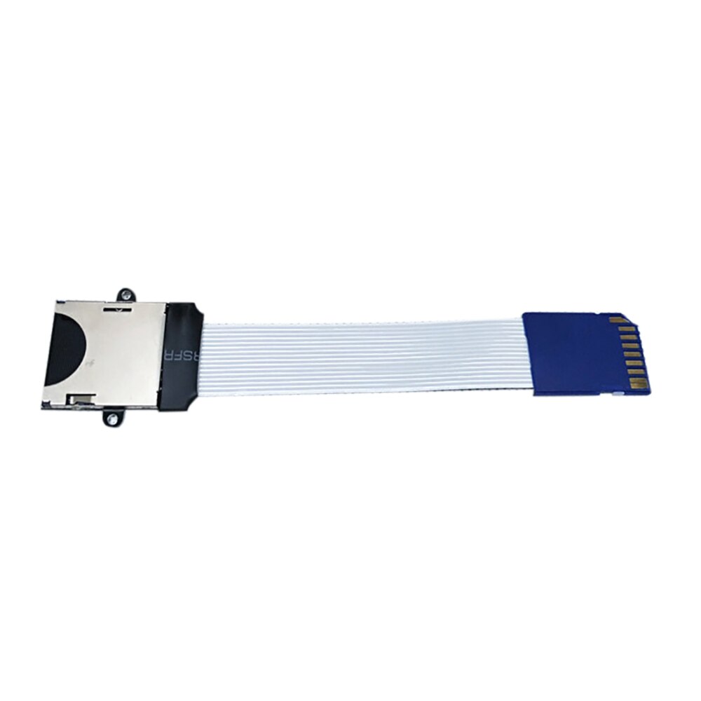 Sd Naar Sd-kaart Verlengkabel Kaart Lezen Adapter Flexibele Extender Micro Sd Naar Sd/Sdhc/Sdxc geheugenkaart Extender Cord Linker: 10cm