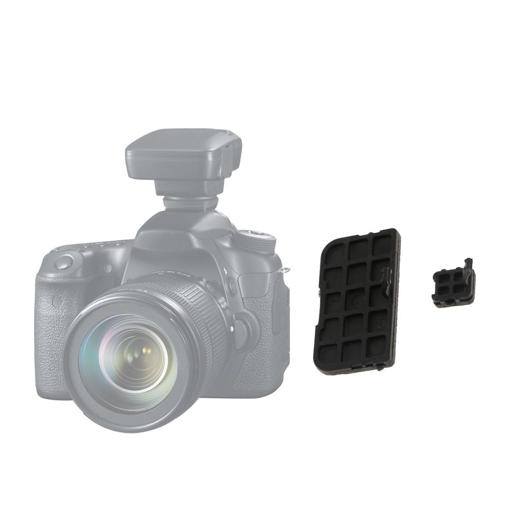Gummiabdeckung USB-Schnittstelle Kappe GPS Deckel für Nikon D90 