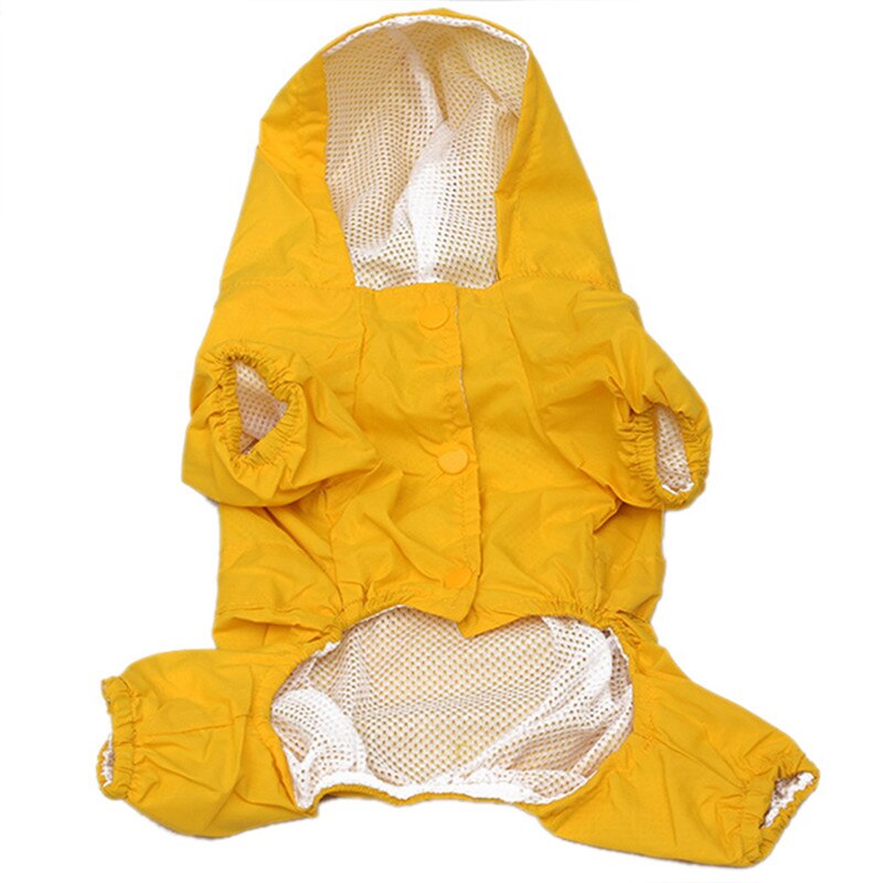 Kleine Hund Regenmantel Hund Regen Mantel Jacke Kleidung Hund Welpe Hoodie Haustier Regenmantel XS-XXL Kleidung Hund Mäntel für Regen