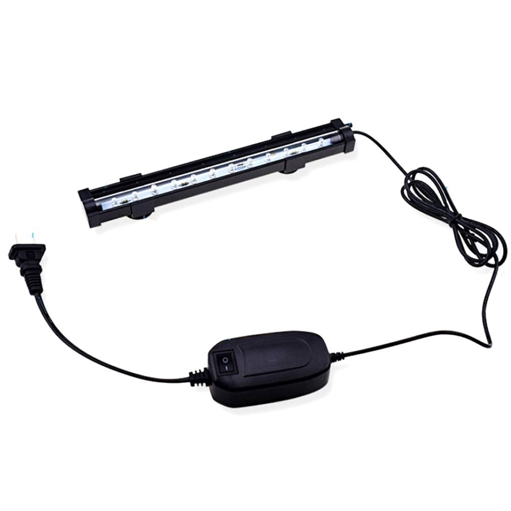 DB-30 Fish Tank LED Bubble Light Colorful Light With Aquarium Remote Control Color-changing Bubble Light Fish EU Plug