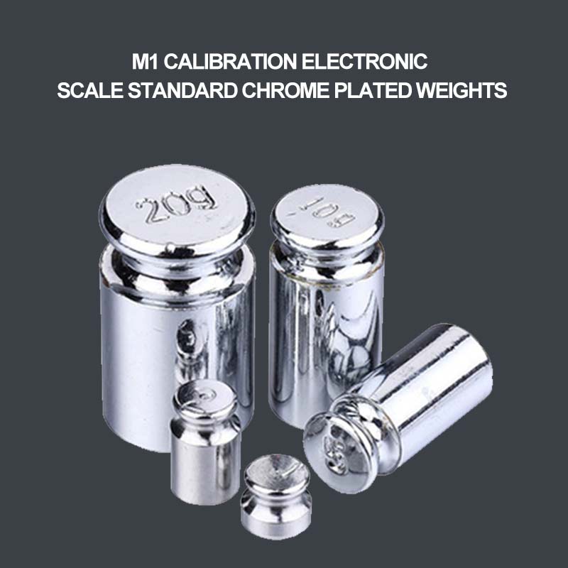 Mini Scale Weights Set for Digital Scale balance Chrome Plating Calibration Gram Weight Scale electronic scale 1g 2g 5g 10g 20g