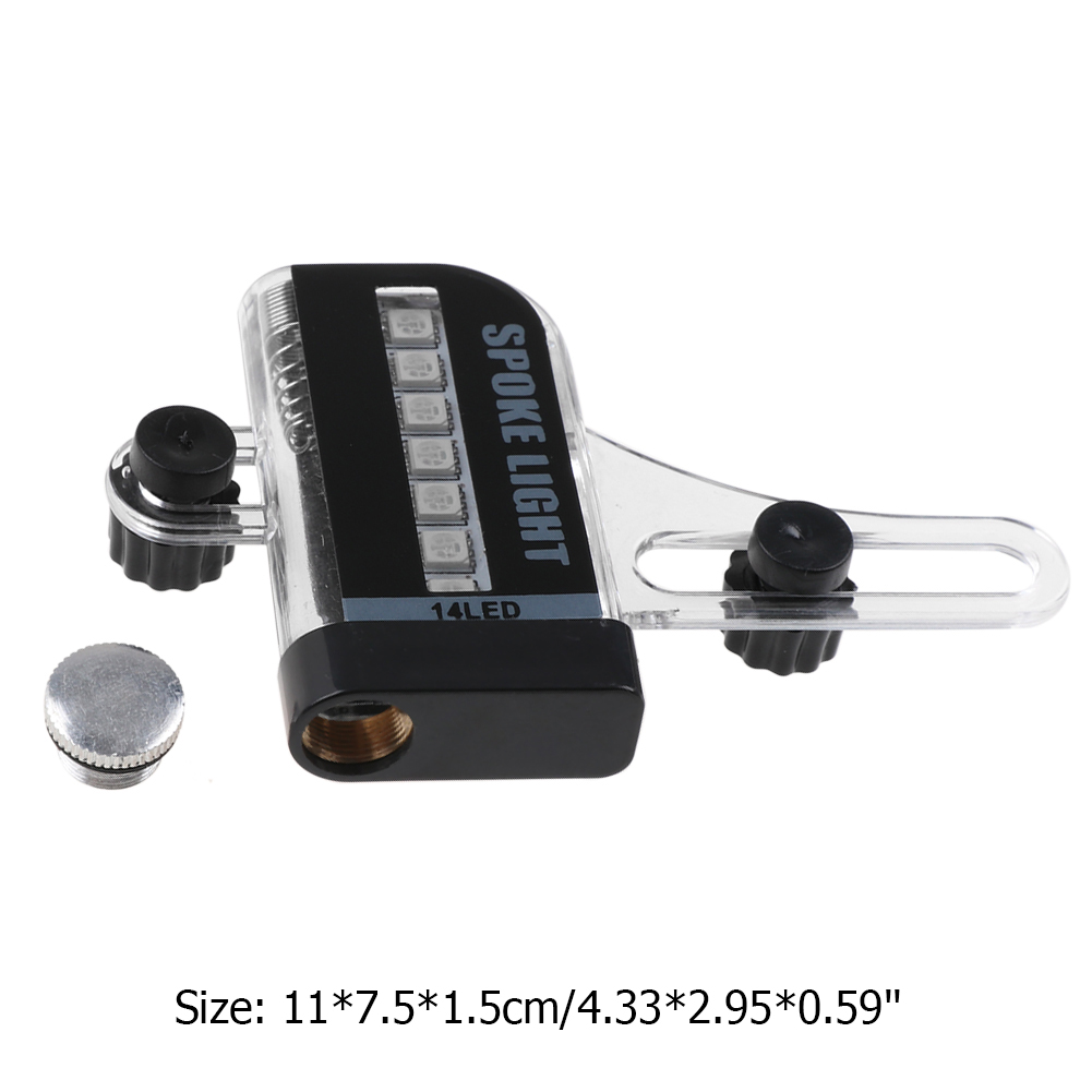 2 stks Waterdichte Fiets Spaaklicht Vervanging LED MTB Mountainbike Wiel Veiligheidswaarschuwingslampje Fietsuitrusting