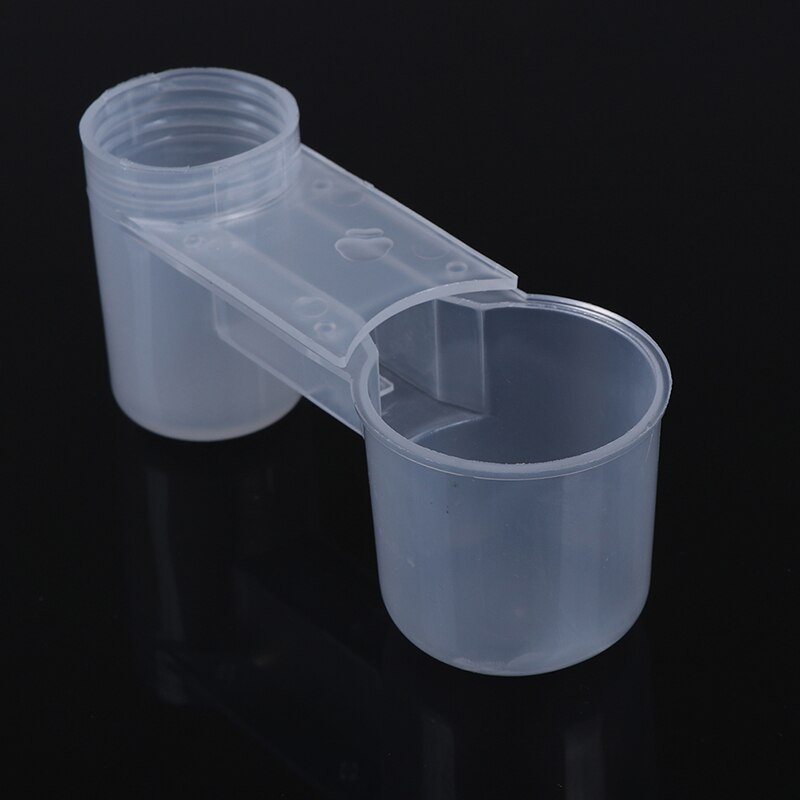 Pigeon double bouche d'eau guide Perroquet mainate abreuvoir Domestique mangeoire pour oiseaux facile À fixer pratique Et durable