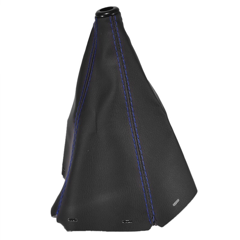 Polaina Universal de cuero PU para palanca de cambios de coche, perilla de palanca de cambios Manual de fibra de carbono, cubierta de arranque, 16mm