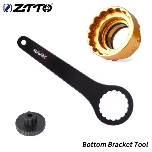 ZTTO TL-FC41 M8100 M9100 M7100 M6100 Crank Chainring Direct Mount Tool Crankset Lock Ring Wrench for TL-FC36 TL-FC33 TL-FC32: green