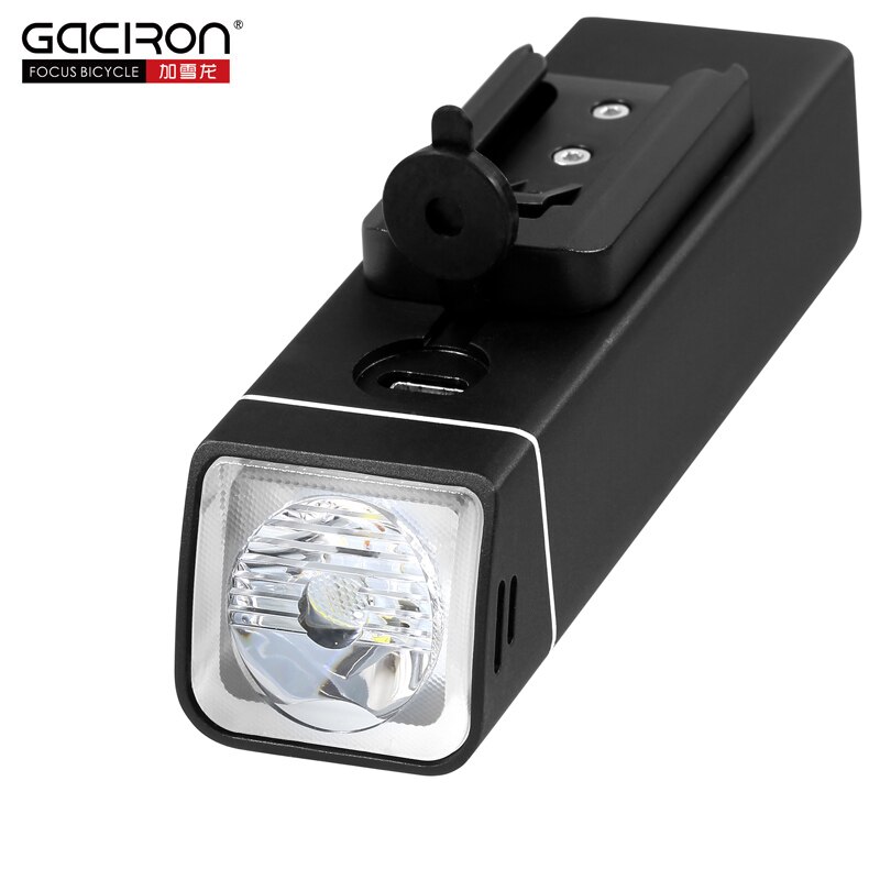 Gaciron Fahrrad Scheinwerfer Eingebaute 2500 mAH Batterie USB Ladung 600 Lumen 9 stunden Laufzeit Seite Sichtbar Radfahren Front Beleuchtung