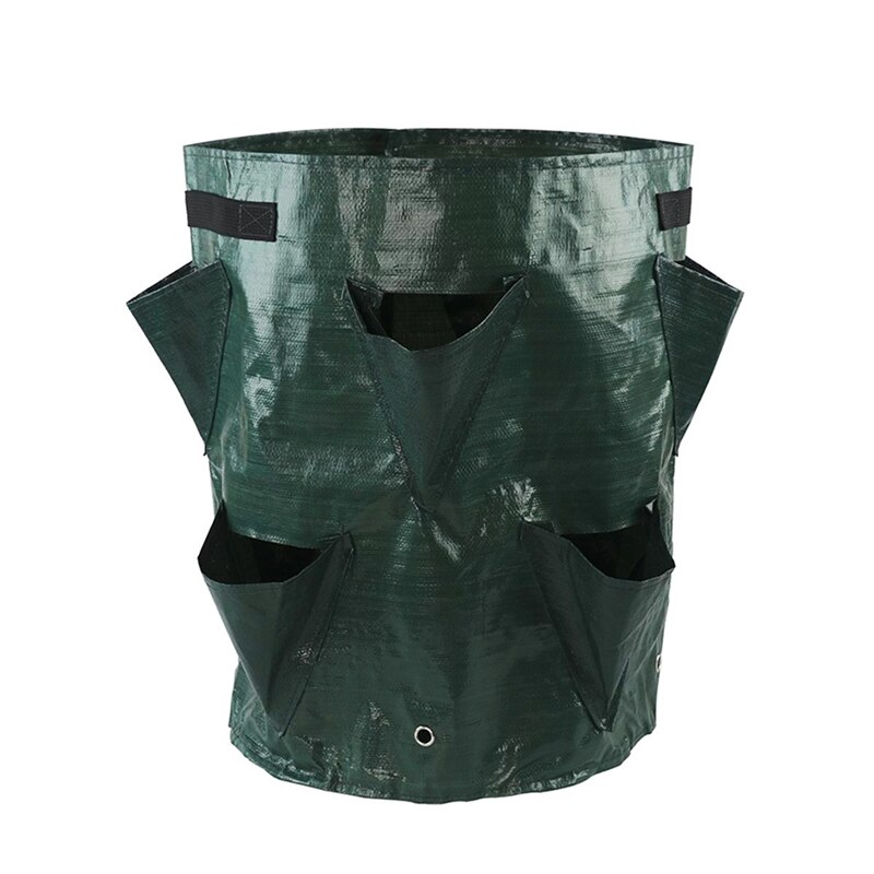 3Pcs Hanging Strawberry Plant Grow Bag 5/7/10 Gallon Garden Flower Vegetable Planting Pots