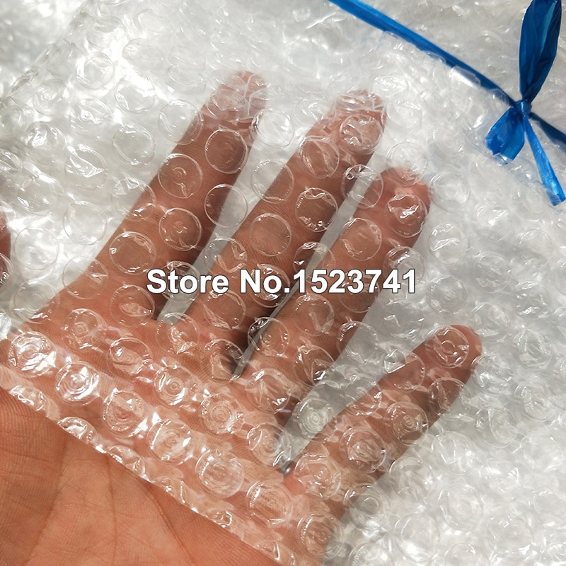 100PCS 250x350mm Plastic Wrap Envelope white Bubble packing Bags PE clear bubble bag Shockproof bag double film bubble bag