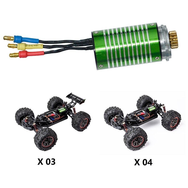Brushless Motor for XLF X03 X04 X-03 X-04 1/10 RC Car Brushless Monster Truck Spare Parts Accessories