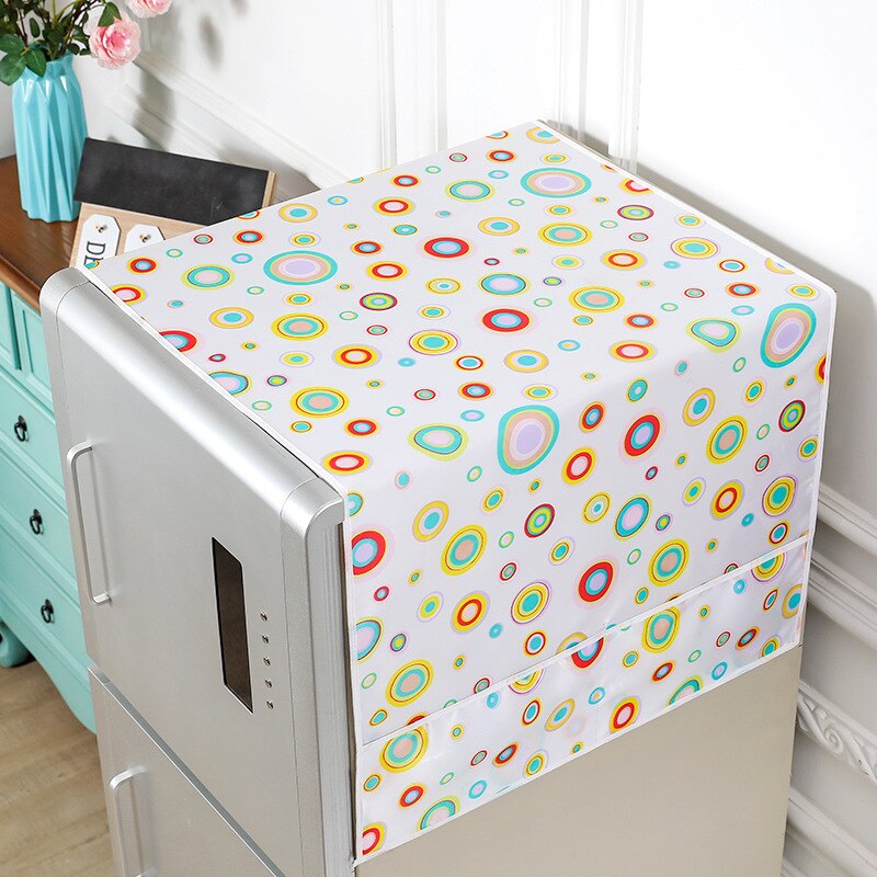 WaterProof Washing Machine Cover Refrigerator Dust Cover 70x170cm Refrigerator Covers Dustproof Fridge Cover Storage Organizer: Style 16