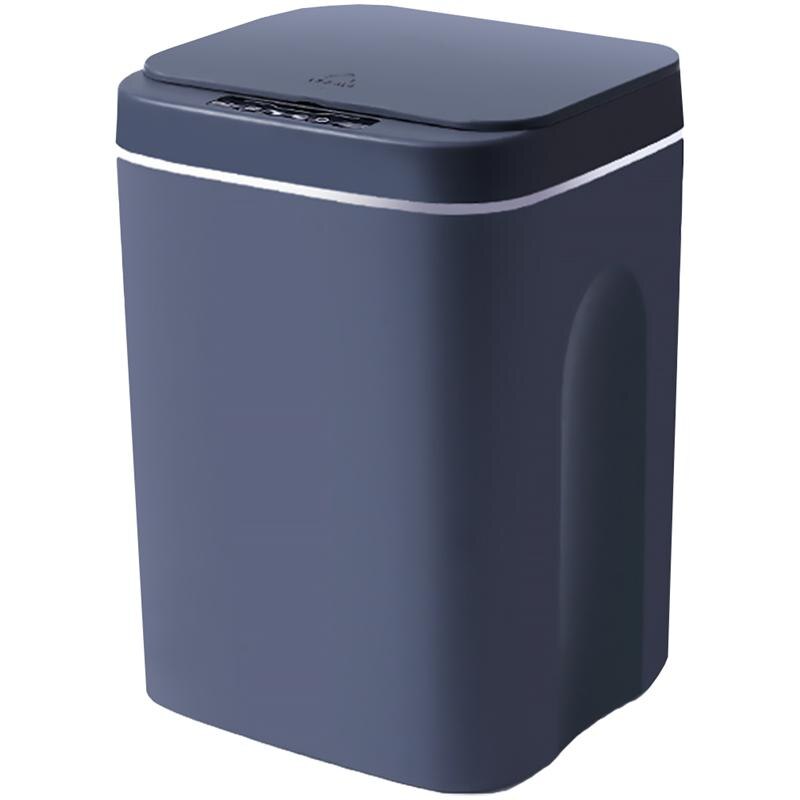 Household USB Charging Smart Trash Can Automatic Induction Dustbin with Lid: Default Title
