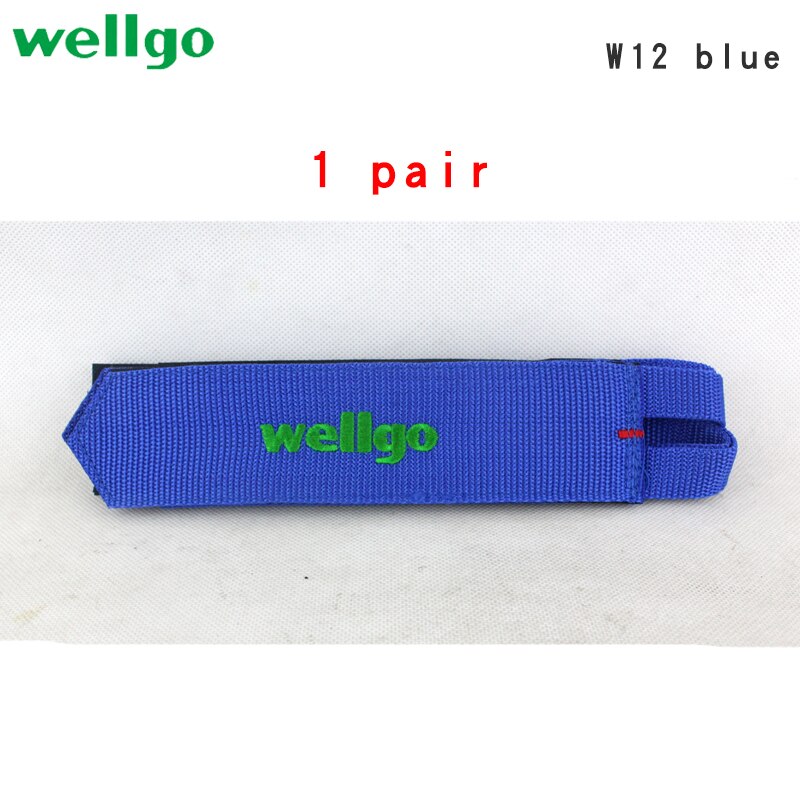 1 paire de sangles de pédale de vélo en Nylon Wellgo, ceinture à Clip d'orteil pour vtt, bande de pédale de vélo de route de montagne, sangle de pédale de cyclisme à engrenage fixe: Gris clair