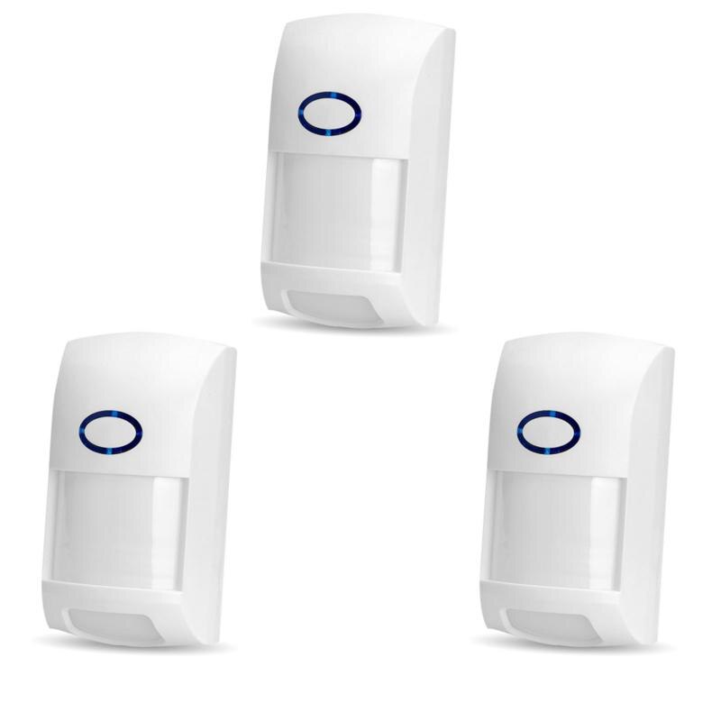 Tuya Smart Life WiFi Infrared Detectors Motion Sensor Alarm With Alexa Google Home Smart Human Body Sensors Smart Home Gadgets: 3PCS