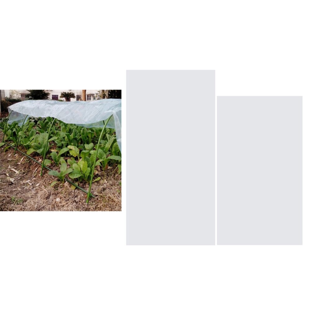 2 kpl kotitalouksien puutarhanhoito ohutkalvo kasvihuone sateenpitävä ohut kalvo kasvihuone muovikalvo lämpimänä pitävä kasvihuonekalvo gree