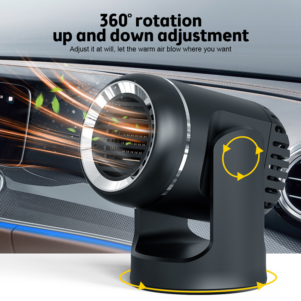 Mini Electric Heater 12v Car Heater Defroster For Car 2V/130W Fast Heating Quickly Defrost Defogger Demister Auto Heat Dryer