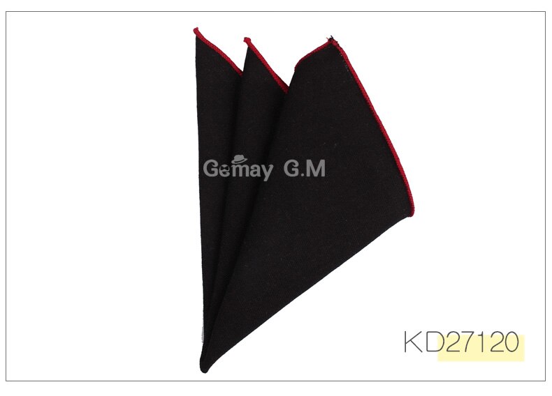 Solid Linen Pocket Square Suits Hanky Candy Color Handkerchiefs Casual Suit Square Handkerchief Towels For Party Scarves: KD27120