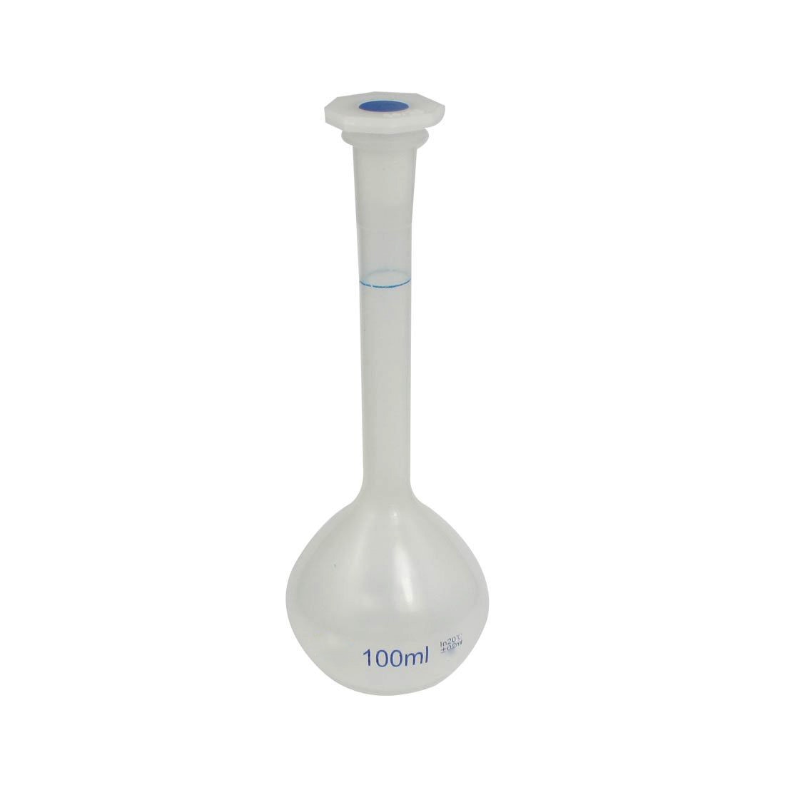 laboratoire de chimie clair en plastique blanc Vase en forme de béchers à mesurer flacons 100ml