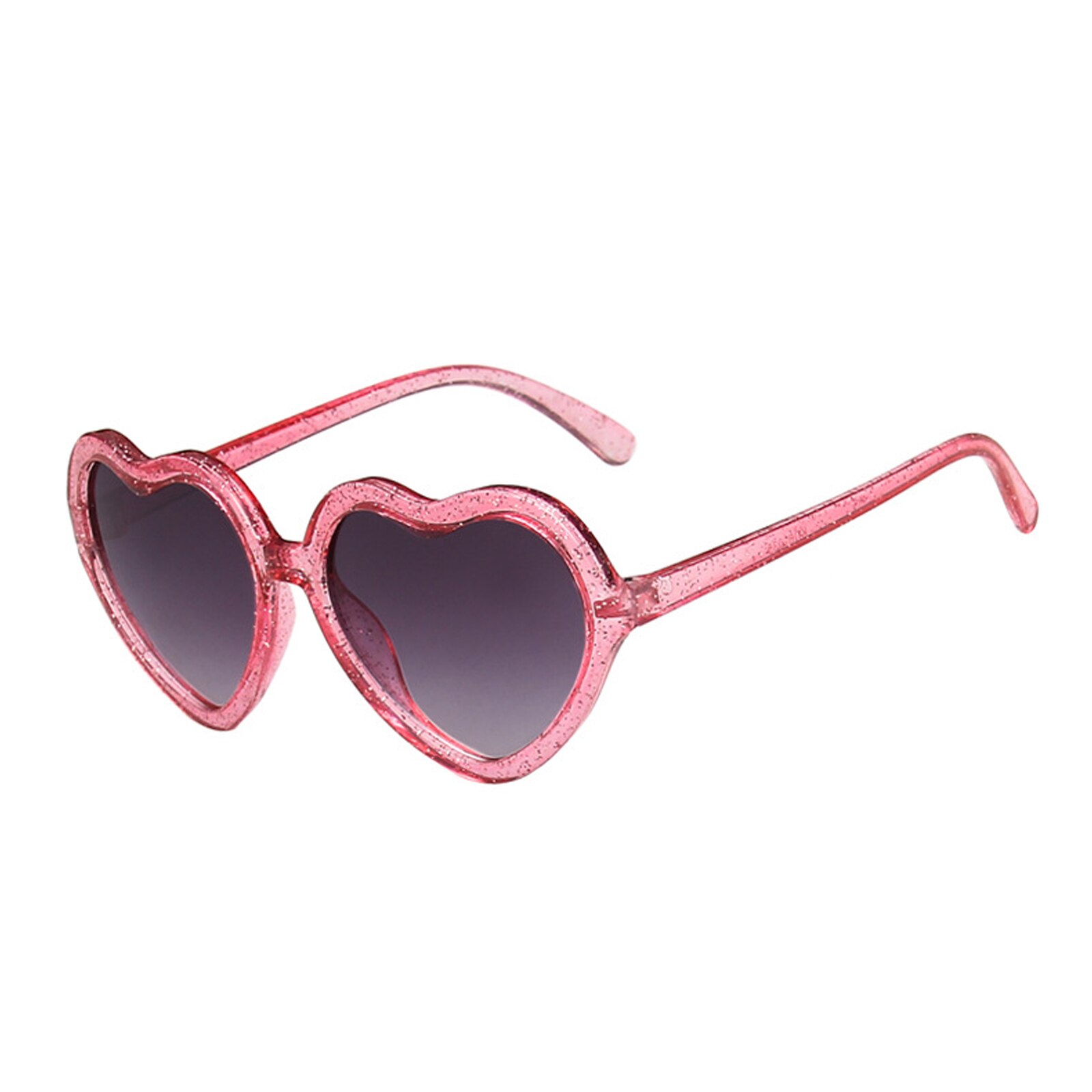 2021 Lovely Kids Toddler Love Heart Shape occhiali da sole UV Protection Frame Sun Glass per bambini per ragazzi